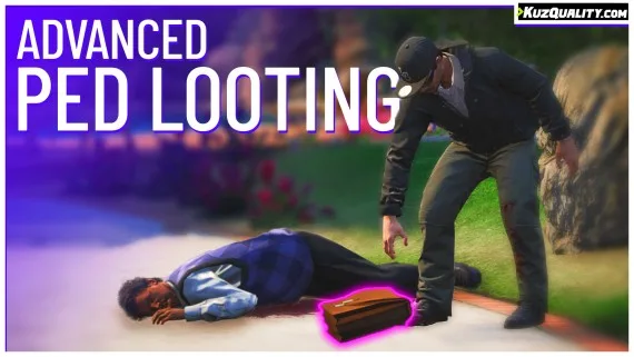 KuzQuality NPC Looting Script for FiveM