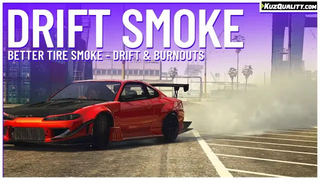 Free FiveM Drift Smoke Script, 0.01ms and Synced