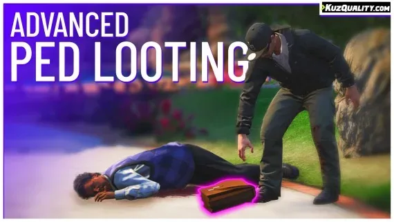 KuzQuality NPC Looting Script for FiveM